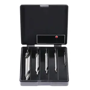 5 count ANSI M42 (H.S.S. + 8% Cobalt) Center Drill Set, 0556-5500
