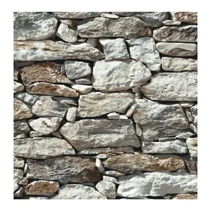 NextWall Stone Wall Peel and Stick Wallpaper Roll NextWall Stone Wall Peel and Stick Wallpaper Roll