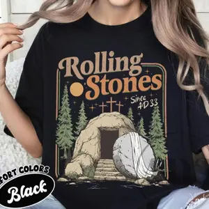 Rolling Stones Easter PNG, Christian Shirt Design (Digital Download)