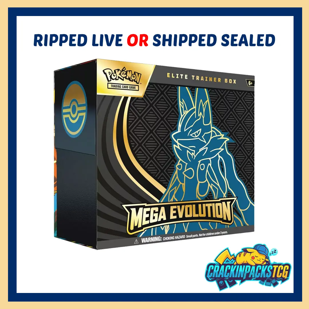 Pokemon TCG: Mega Evolution Elite Trainer Box (Lucario)
