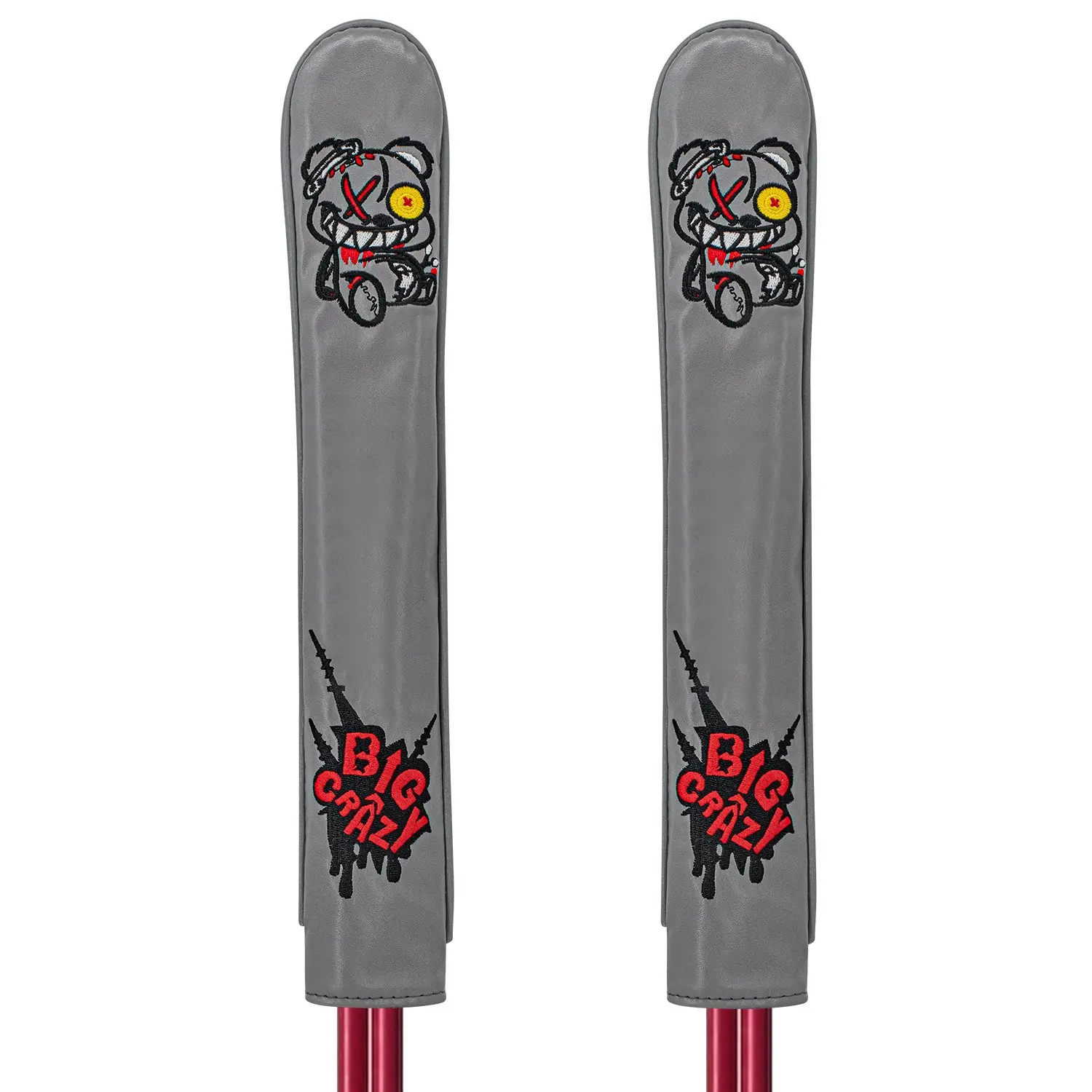 Monocled Bear Golf Direction Indicator Stick Cover, Scratch-Resistant & Wear-Resistant, High-Quality Craftsmanship, Essential Golf Accessory
