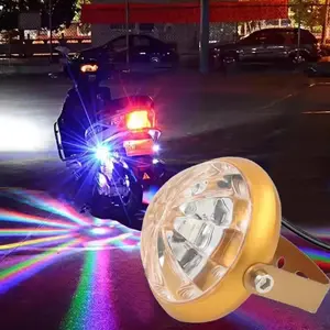 Universal Car Truck Motorcycle 7-Color LED Flashing Chassis Tail Ambient Light Anti-Fog Parking Brake Warning Light