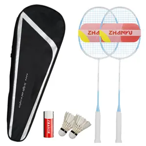 Badminton Rackets,Badminton Racquet,Badminton Racket Set,All Carbon Fiber,2 Badminton Rackets＆2 Badminton Balls＆1 Bag,Suitable For Fitness And Professional Training
