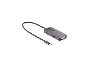 StarTech USB C to HDMI DVI VGA Video Adapter 118USBCHDMIVGADVI