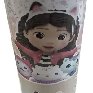 Gabby Dollhouse Stainless Steel Tumbler - 16 oz - Bottle, Drinkware