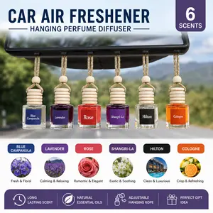 Car Air Freshener – Long-Lasting Fresh Scent for Car Interior, Powerful Odor Eliminator, Premium Fragrance for Auto, SUV & Truck