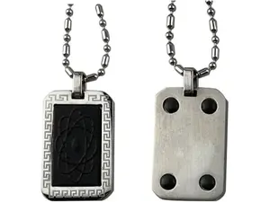 Emf Protection Cosmic Energy Protection Necklace,Stainless Steel EMF Blocker Necklace