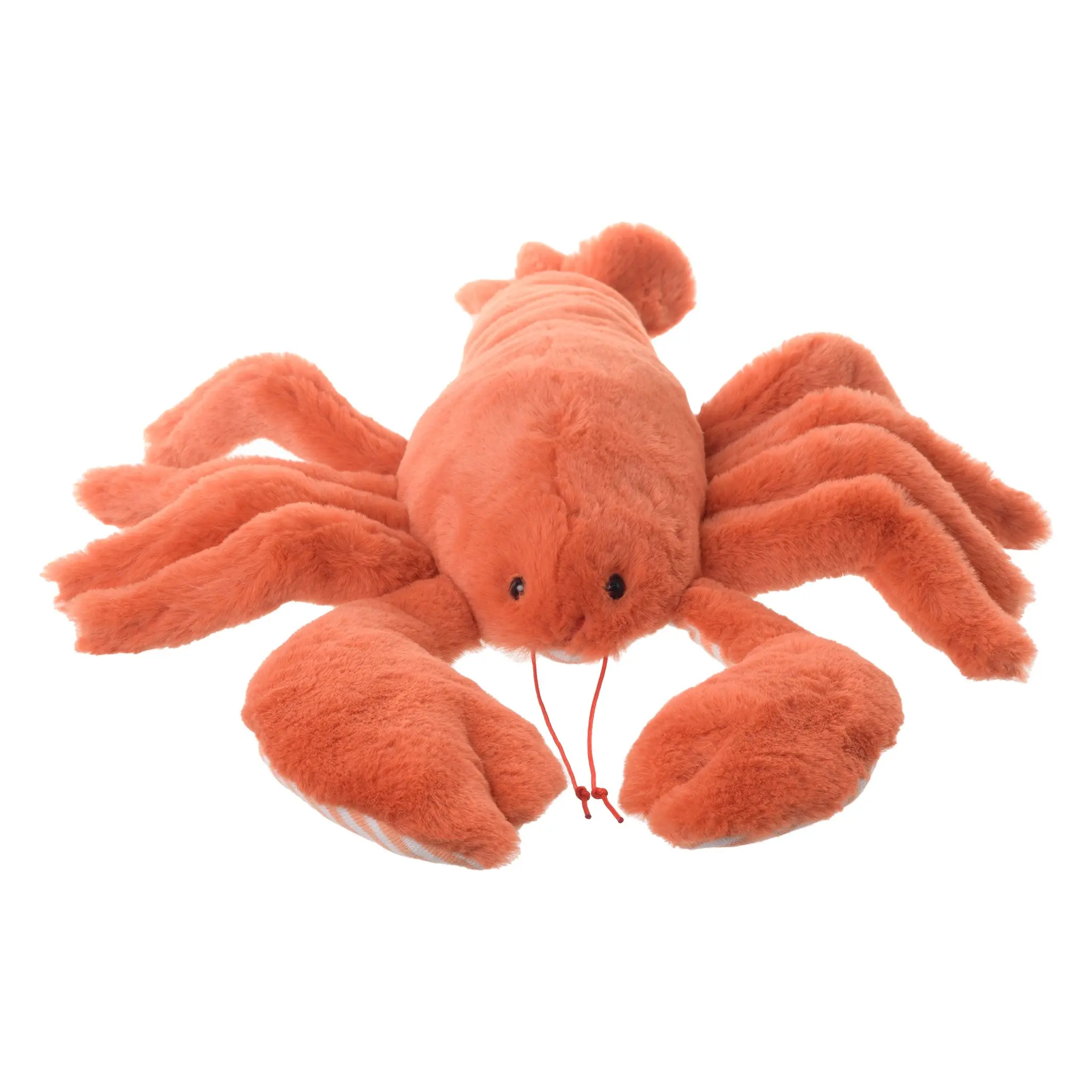 Bukowski Bears Mrs. Lobster 15 Inch Soft Plush Orange Stuffed Animal Toy for Kids and Adults