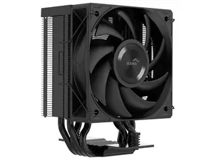 SAMA X40 Single-Tower CPU Air Cooler, 4 Copper Heat Pipes, 100mm PWM Fans, for AMD AM4/AM5, Intel LGA 1700/1150/1151/1200/1851 Thermal Grease/Black