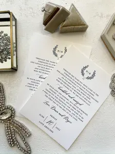 Dinner Thank You Card | Style 235