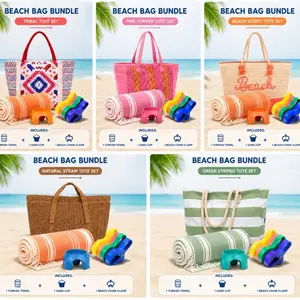 Beach Bag Bundle w/ Surprise gift.