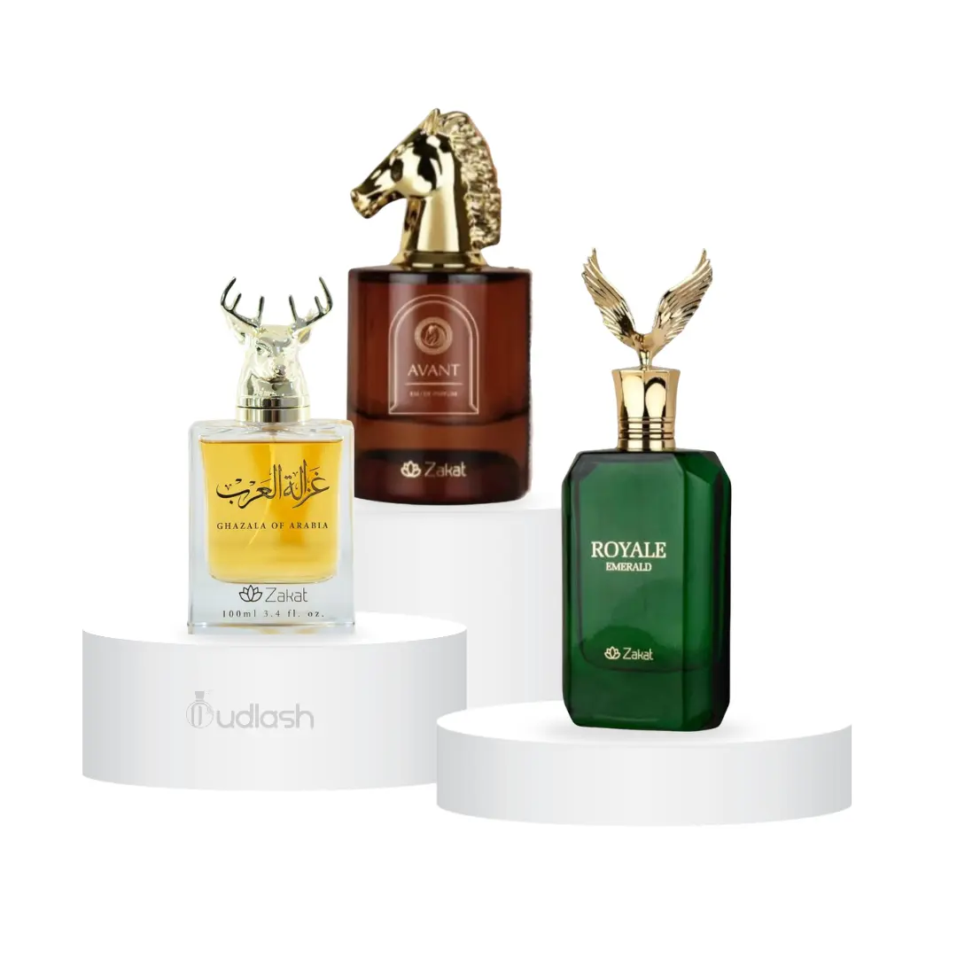The Hunters Bundle | Avant + Ghazala Of Arabia + Royal Emerald | Eau De Parfum | Mens Fragrance | 100Ml |