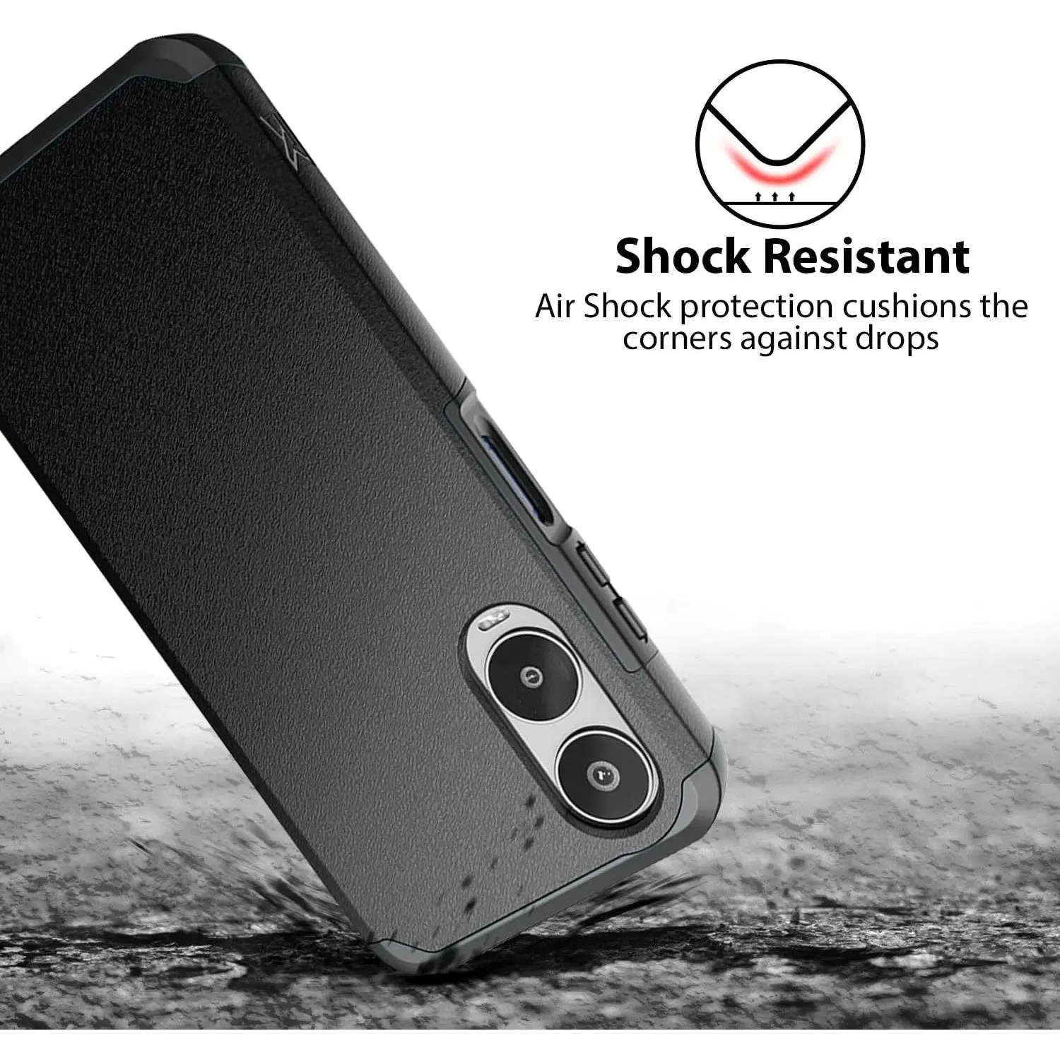 Compatible with Cricket Icon 6 (SL219C) Case, AT&T Verge (SL219A) Case, with Tempered Glass Screen Protector, Dual Layer Hybrid Support Shockproof Heavy Duty Protection Phone Case (Black) - TikTok Shop Compatible with Cricket Icon 6 (SL219C) Case, AT&T Verge (SL219A) Case, with Tempered Glass Screen Protector, Dual Layer Hybrid Support Shockproof Heavy Duty Protection Phone Case (Black) - TikTok Shop
