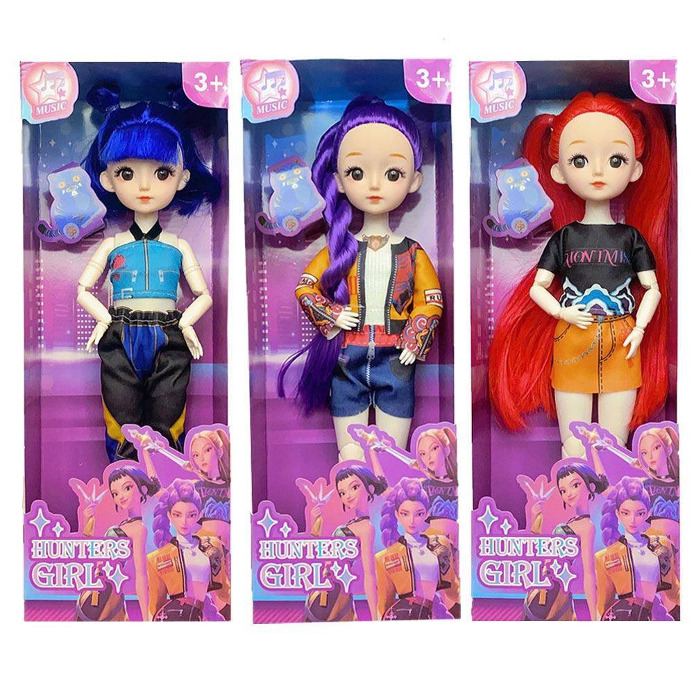 3-Piece Set: Anime Enthusiast's Collection — 3D Doll & Toy Car Interior Accessories | Cute Figurines & Dashboard Ornaments