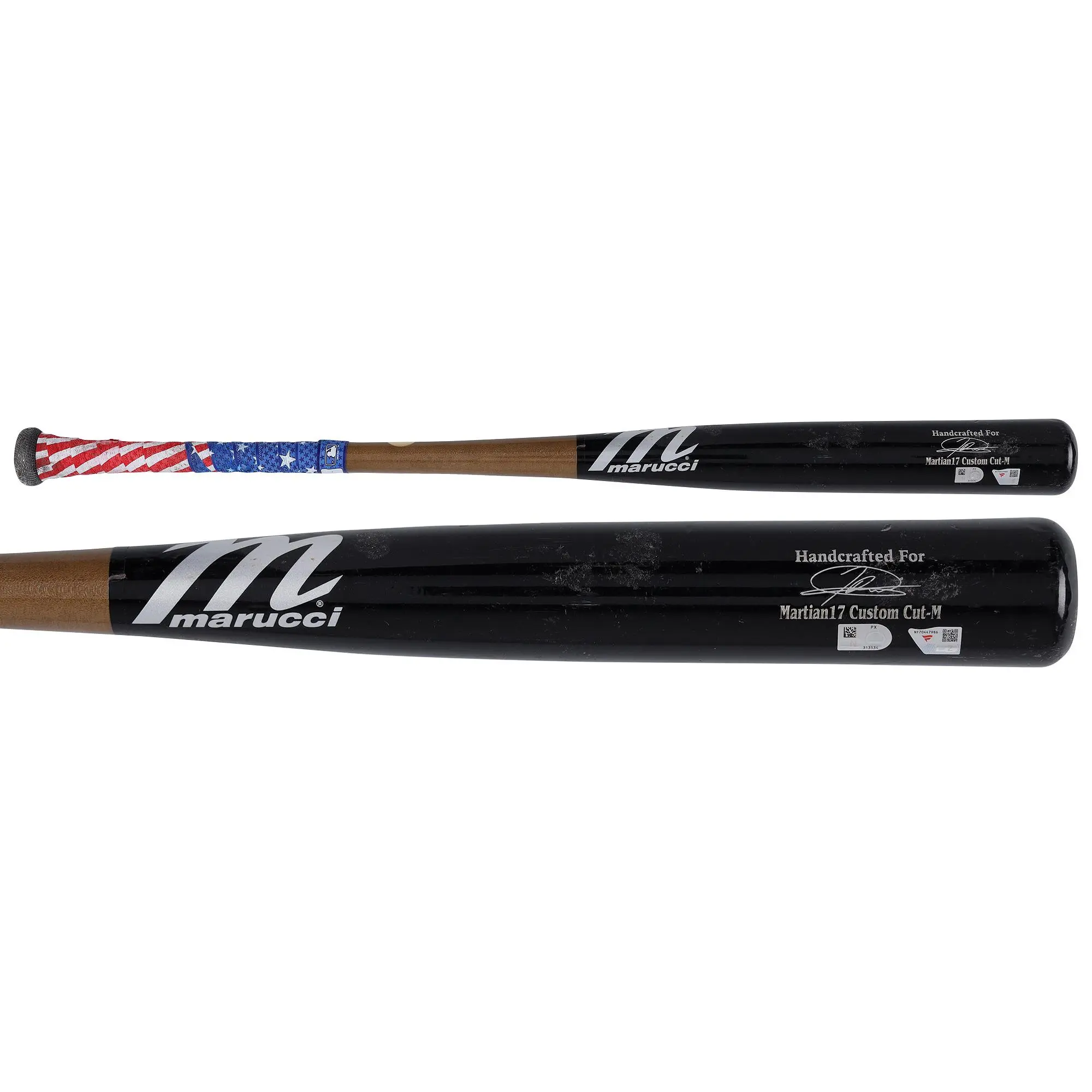 Jasson Dominguez New York Yankees Game-Used Black Marucci Broken Bat vs. Texas Rangers on August 5, 2025 - Fanatics Authentic Certified
