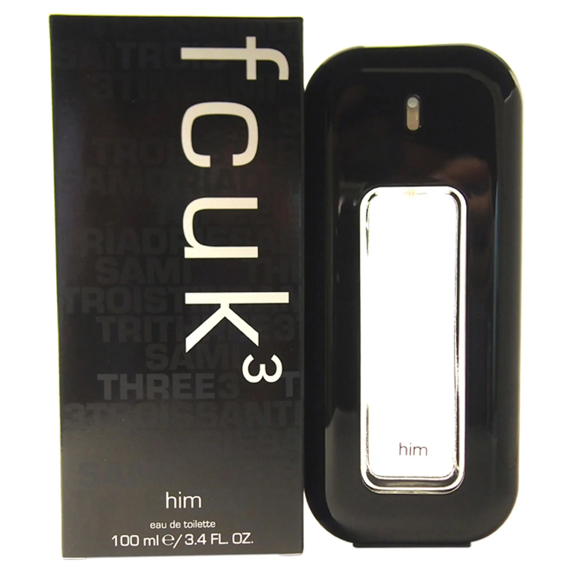 Fcuk 3 by French Connection for Men - 3.4 oz EDT Spray