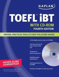 USED-Kaplan TOEFL iBT with CD-ROM by Kaplan (Paperback)