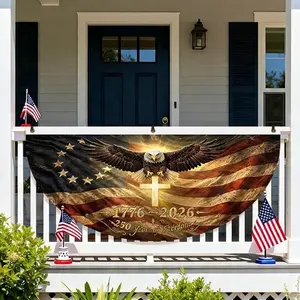 US 250 Flag – 250th Anniversary USA Double-Sided 3-Ply Outdoor Flag, “We the People 1776–2026” Patriotic Yard & House Banner for the 4th of July