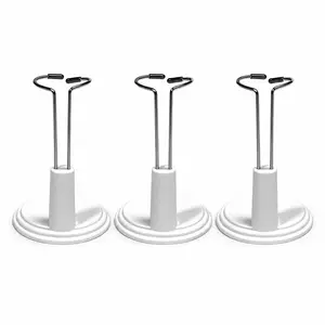 Adjustable White Plastic Stands For dolls-3 for $10