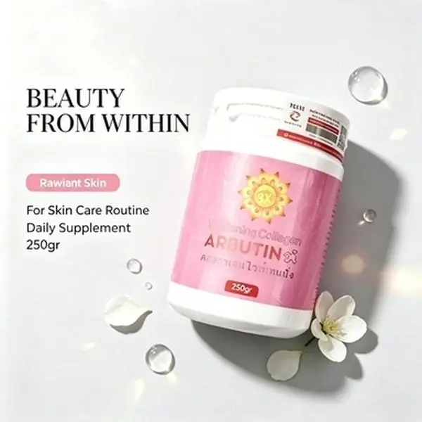 Collagen Arbutin Beauty Powder 250g | Hydrating Skin Support Daily Supplement For At-Home Skincare