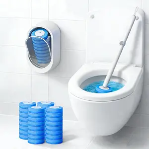 Self-Cleaning Toilet Brush with Disposable Refill Pads – Zero Mess, Zero Odor, Zero Labor, Ideal for Daily Bathroom Maintenance 7.
