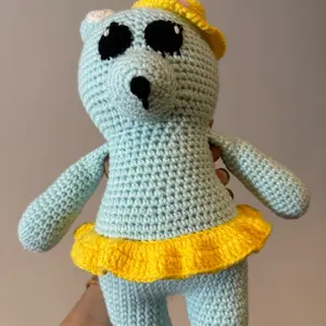Crochet Teddy Bear 0707