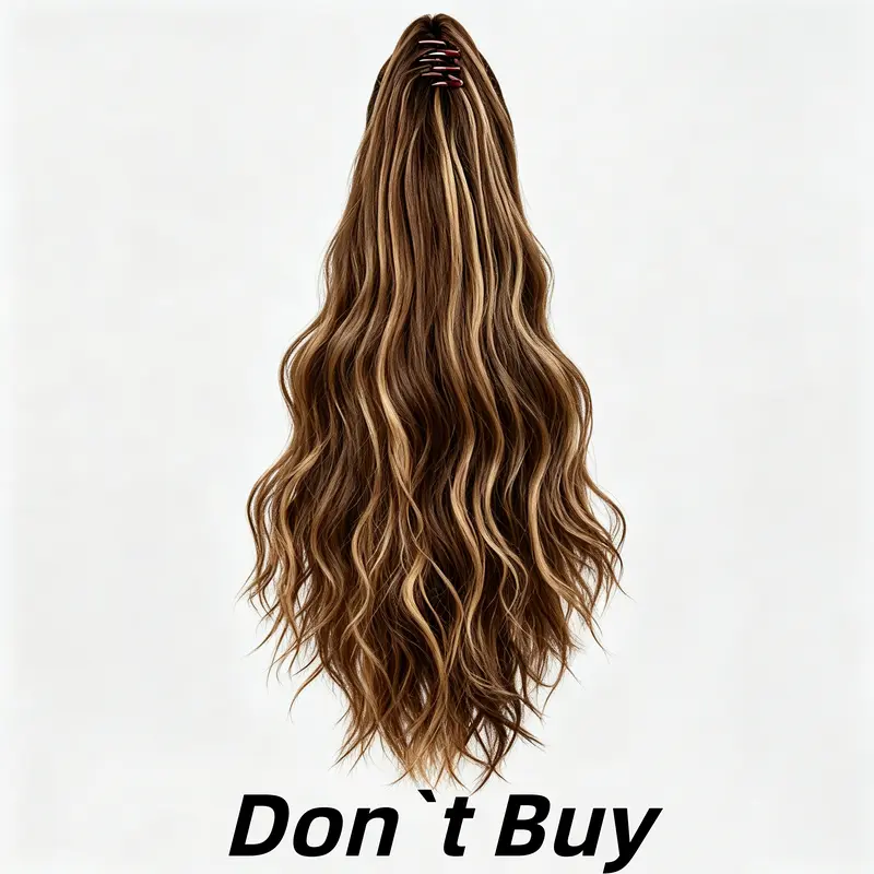 YETTA Ponytail Guide Hair Tool - Auto Curling Wand Styling Support with Visual Aid Tutorials (Picture & Video Formats), Hair Accessories for Enthusiasts, Tutorial Included