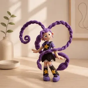 Lily Lovebraids Plush Toy – Poppy Playtime Inspired Doll, Soft Horror Fan Art