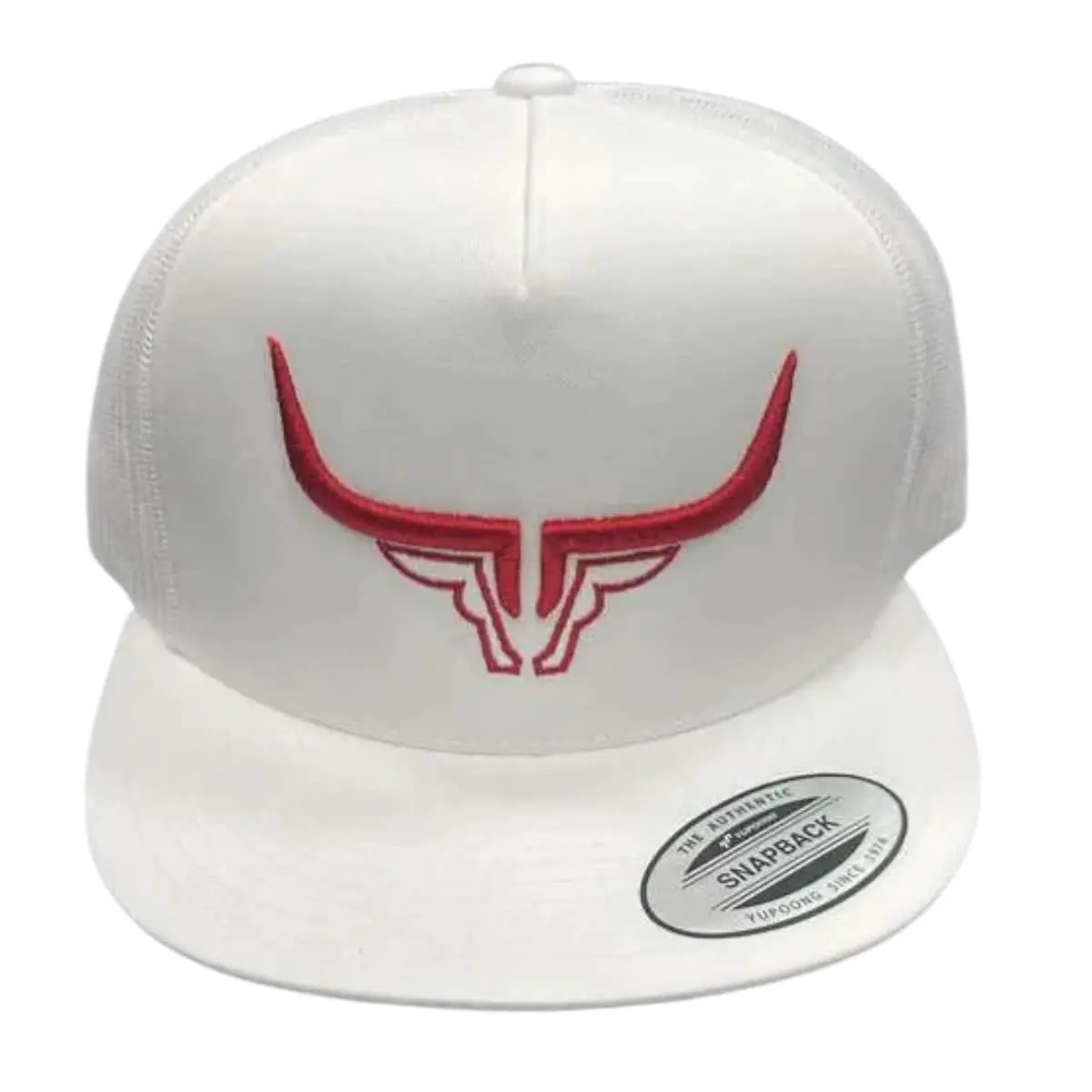 Steel Horn Unisex Basic Logo Mesh Back Snapback Hat