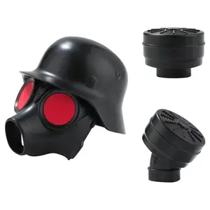 Cool Gas Mask Trailer Hitch Cover, Hard Core Car Decoration, Street Style Accessory, Vehicle Exterior Decoration, Instantly Transform Your Vehicle