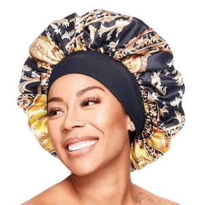 KISS - RED ROYALLUX REVERSIBLE BONNET X-LARGE LUXURY