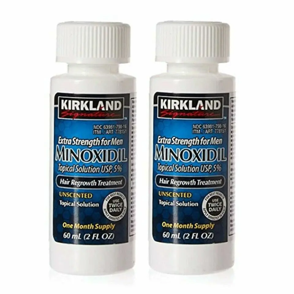 KIRKLAND  Extra Strength Men Solution 2 Month Hair Care