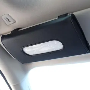1 Pcs Car Tissue Box Towel Sets Car Sun Visor Tissue Box Holder Auto Interior Storage Decoration for BMW Car Accessories