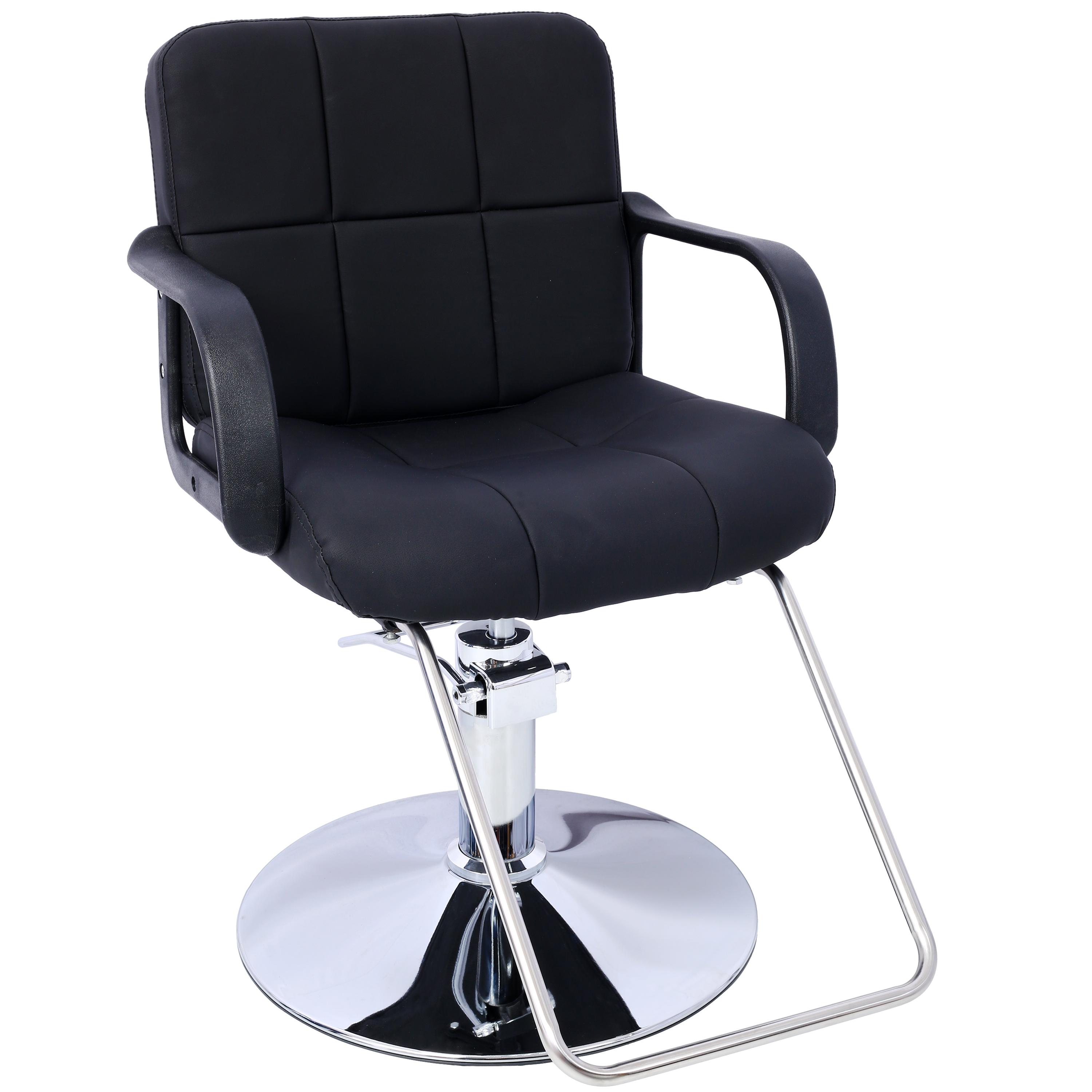 Salon Chair for Hair Stylist 360° Swivel, Salon Chair for with Barber Cape 1pc, Portable Reclining Barber Chairs with Hydraulic Pump for Home Shampoo, Styling,Pedicure, Nail & Tattoo Equipment in Barbershop & Spa Salon Chair for Hair Stylist 360° Swivel, Salon Chair for with Barber Cape 1pc, Portable Reclining Barber Chairs with Hydraulic Pump for Home Shampoo, Styling,Pedicure, Nail & Tattoo Equipment in Barbershop & Spa