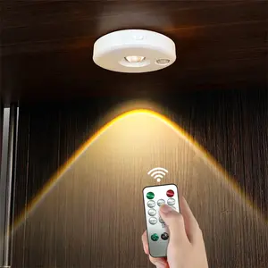 6pcs charging magnetic suction ark of cat's eye induction lamp dimmable wall lamp Adjustable brightness with remote from stiletto installation Adapter wine cabinet, cabinets, storefront and hand do show magnet design atmosphere lighting and practical