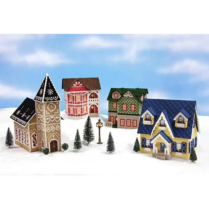 Plastic Canvas Village