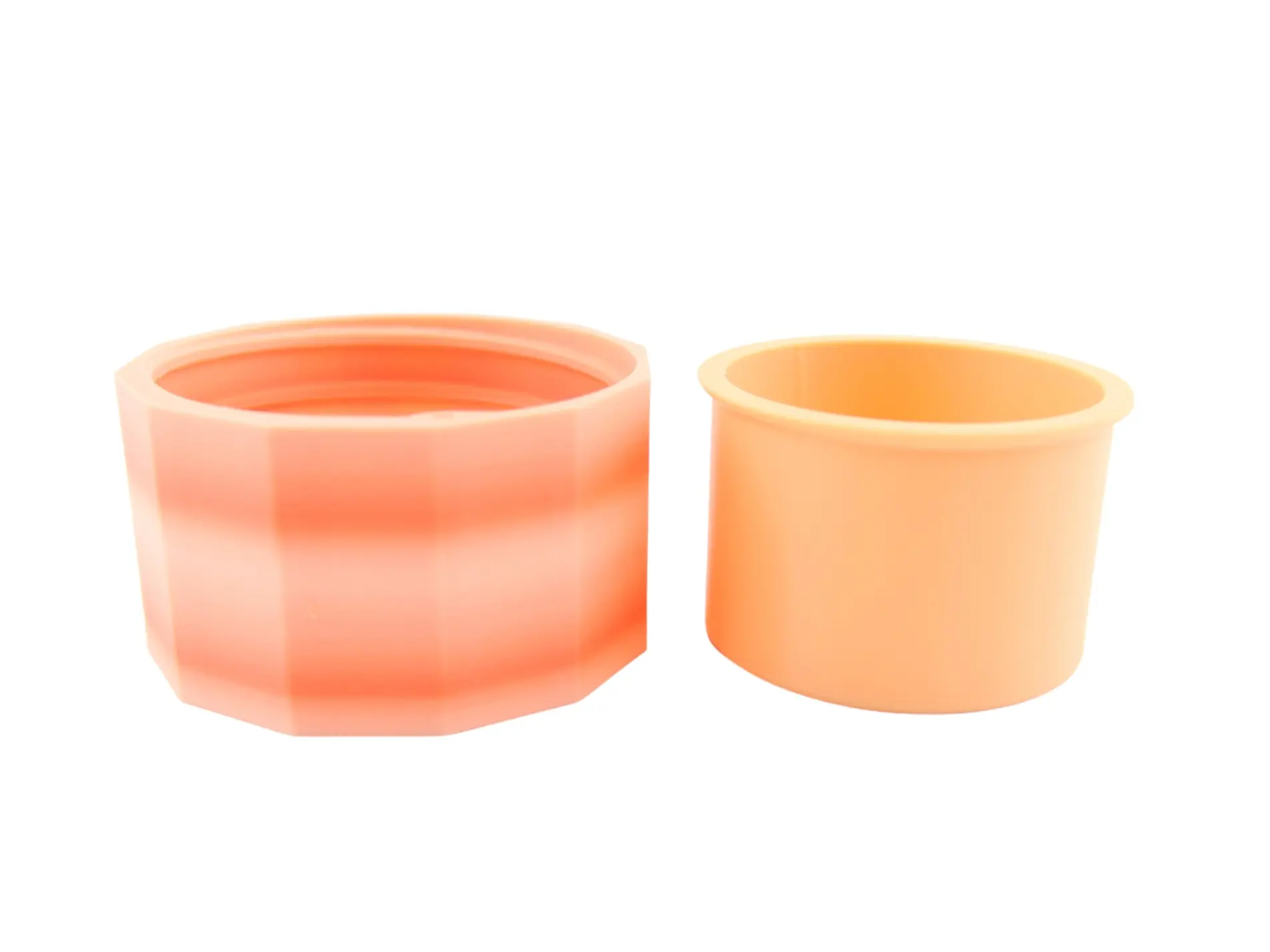 REGROVA Standard Mouth connector - PEACH SWIRL uGrow Connector for Mason jar greenhouse