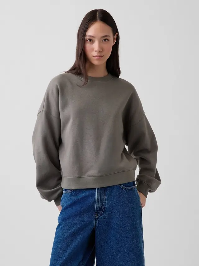 Gap Women's VintageSoft Wedge Crew Sweatshirt