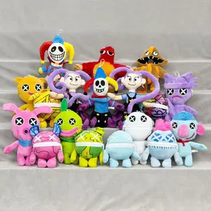 Broken Things 5 Plush Toys Horror Huggy Wuggy Cham Chompkinson Monster Catnap Lily LoveBraids Prototype Giblet For BIrthday Gift