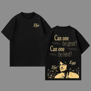 Djo Egg Can one be Great Can one be kind Oversized Vintage Gildan Tshirt Indie Music Graphic Tee for Men & Women Vintage Music Tour Tee