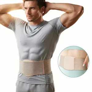 Umbilical Hernia Belt, Abdominal Support Binder with Compression Pad, for Navel Ventral Epigastric Incisional Belly Button Hernias