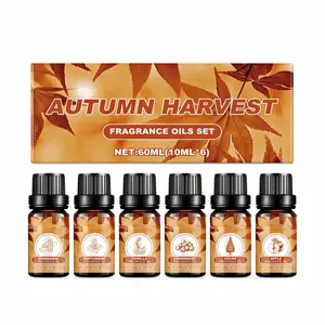 Aromatherapy Essential Oil Long Lasting Home Fragrance Oil Warm Autumn Scent Diffuser Oil for Bedroom Living Room Office Relaxation Air Freshening