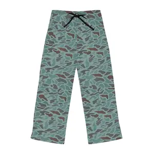 Vintage Duck Camo - Patterned Women's Pajama Pants