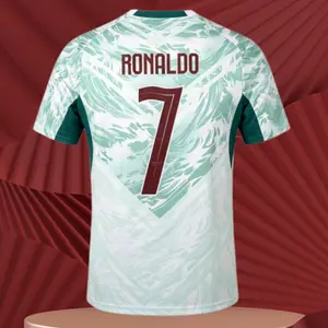 2026 Portugal National Team Home Away No.7 Cristiano Ronaldo Short Long Sleeved Football Shirt Jersey