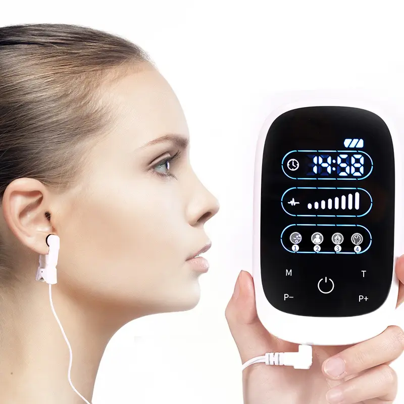 Insomnia Anxiety Depression CES Sleeping Therapy Transcranial Microcurrent Pulse Massage CES Sleep Aid Device Instrument Home