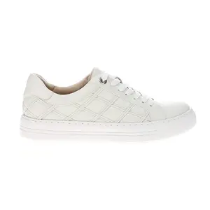 VANELi Womens Yashi Quilted Lace Up Sneakers Shoes Casual - White