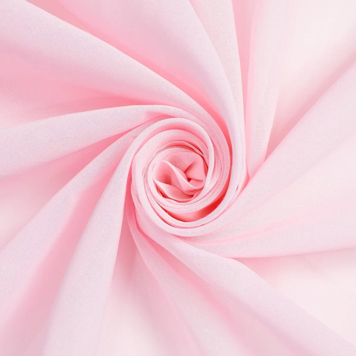 Toulouse Pink Voile Fabric |100%Cotton, 58" Wide—Sold by the Yard