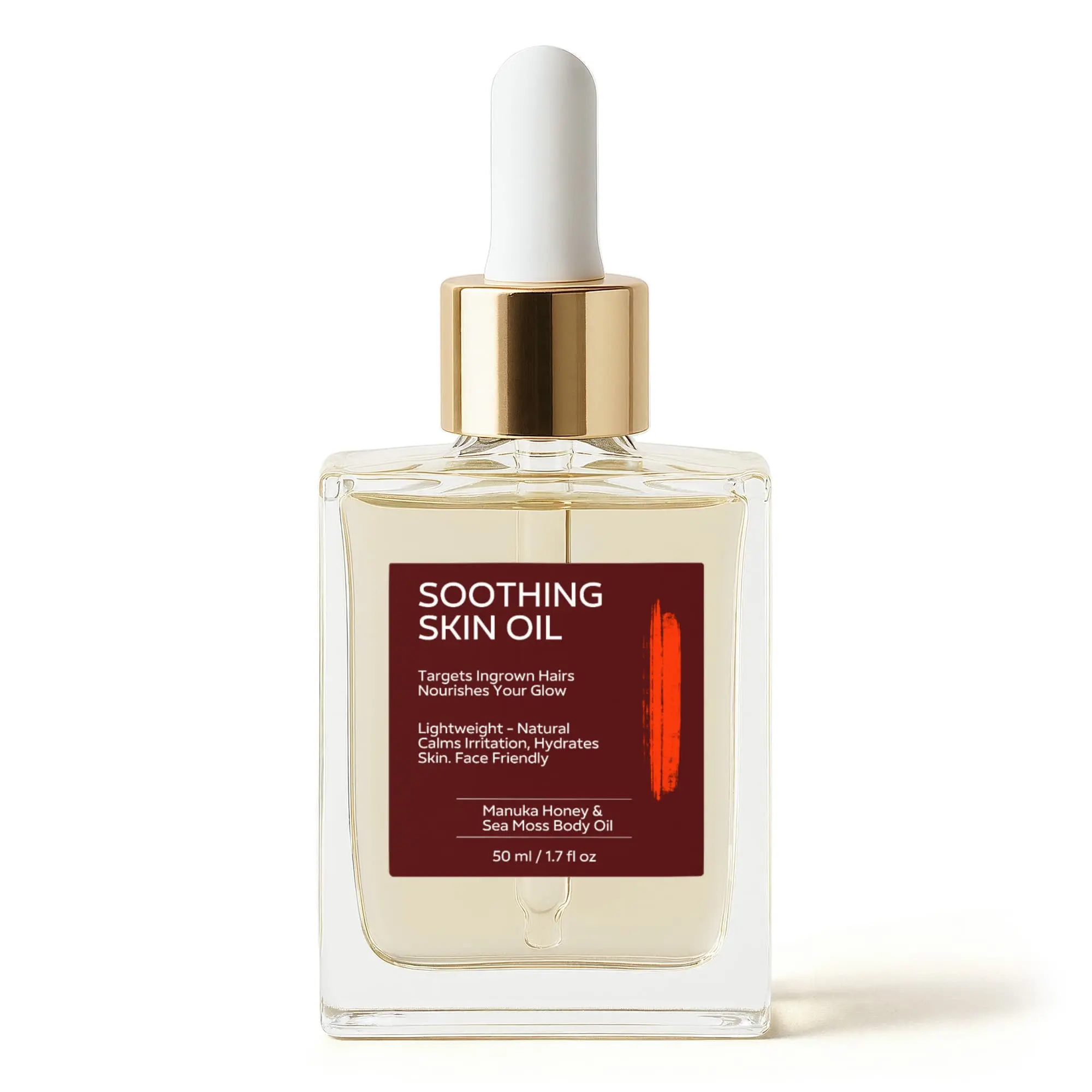 Manuka Honey Sea Moss Post-Shave Oil, With Melanin-Rich Beauty in Mind