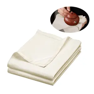 2pcs Linen Tea Towels, Elegant Tableware Accessories, Perfect for Home Decor & Dining Tables, Durable & Soft Material