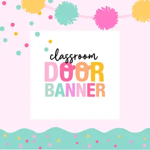 Classroom Door Banner